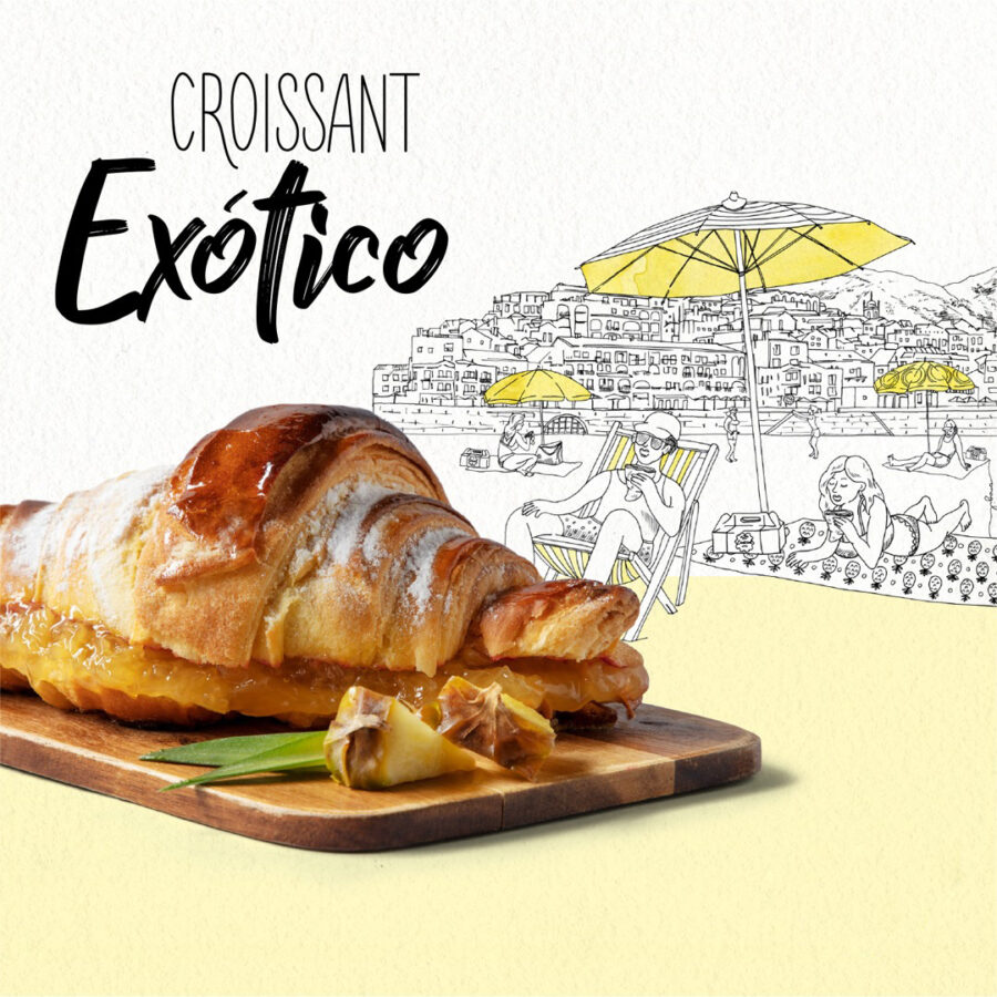 Croissant O Exótico