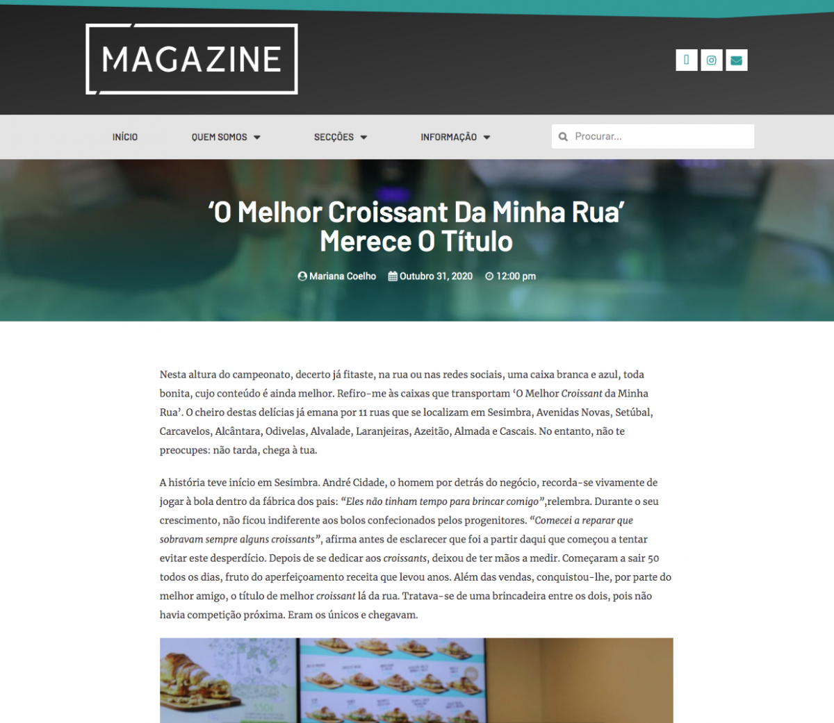 Concordamos! Somos bonitos, cheirosos mas também temos conteúdo.